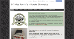 Desktop Screenshot of missronskis.dk